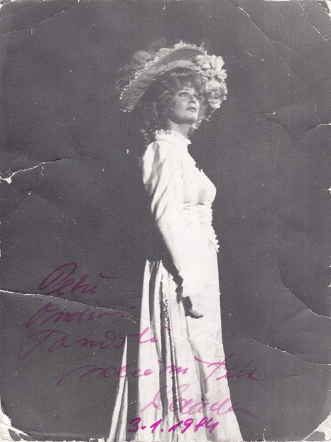 Laďka Kozderková - autogram